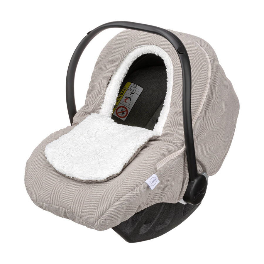 Pokrowiec na nosidło dziecięce Milk Chocolate