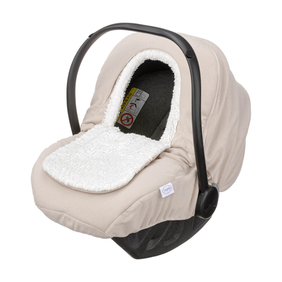 Pokrowiec na nosidło dziecięce White Chocolate